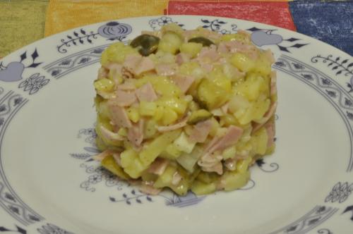 Pražský bramborový salát – Snadné recept z Česko kuchyně, hotový za 30 - 45 minut